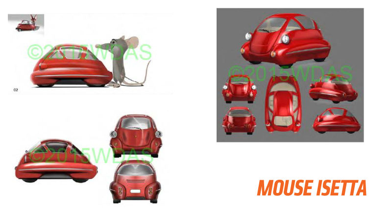 Illustration for article titled The Fantastic Cars Of Disney’s Zootopia Came From This Iconic Designer